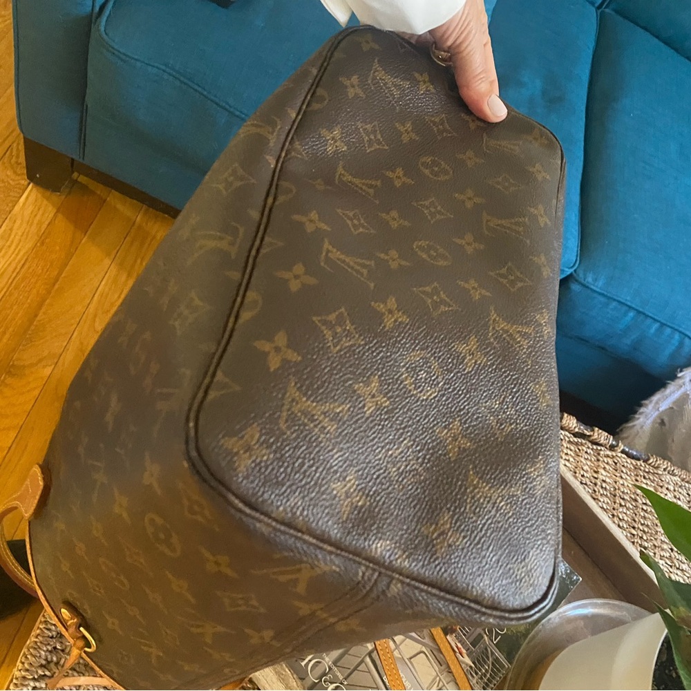 Brown Monogram Tote Bag Neverfull MM - Picture 6 of 16